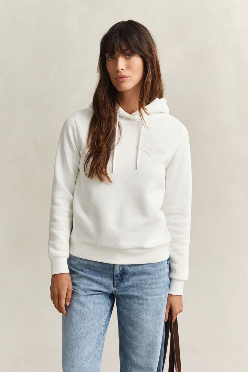 Sweatshirt com capuz Tonal Shield