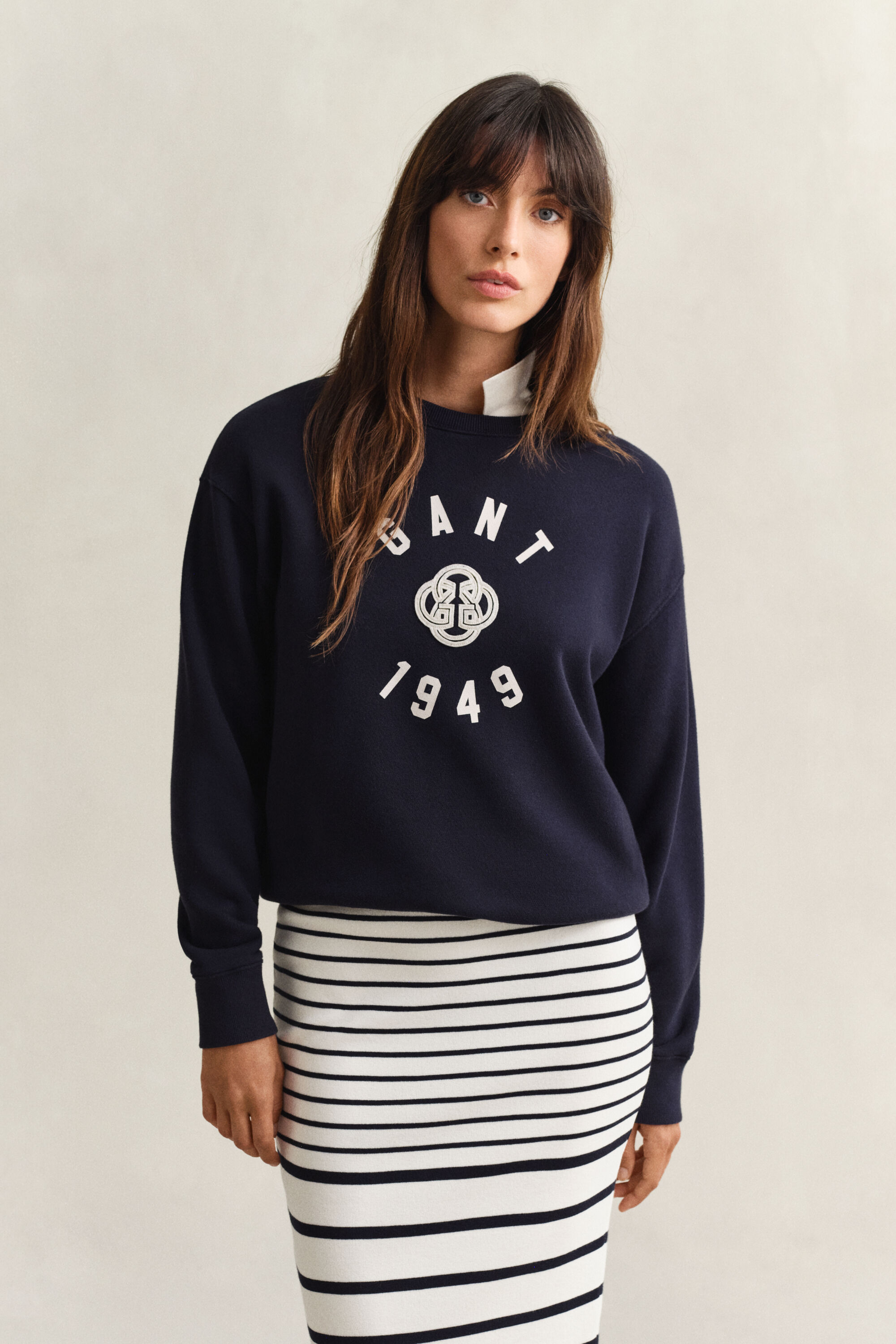 Sweatshirt com decote redondo Graphic