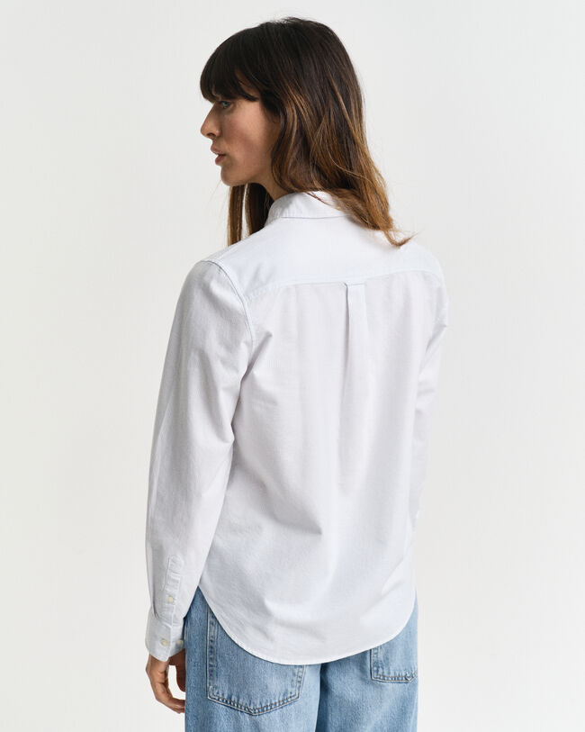 Camisa Oxford às riscas Classic regular fit