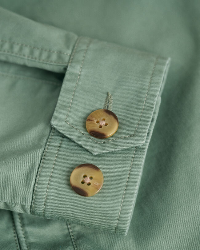 Casaco Windcheater de algod&atilde;o