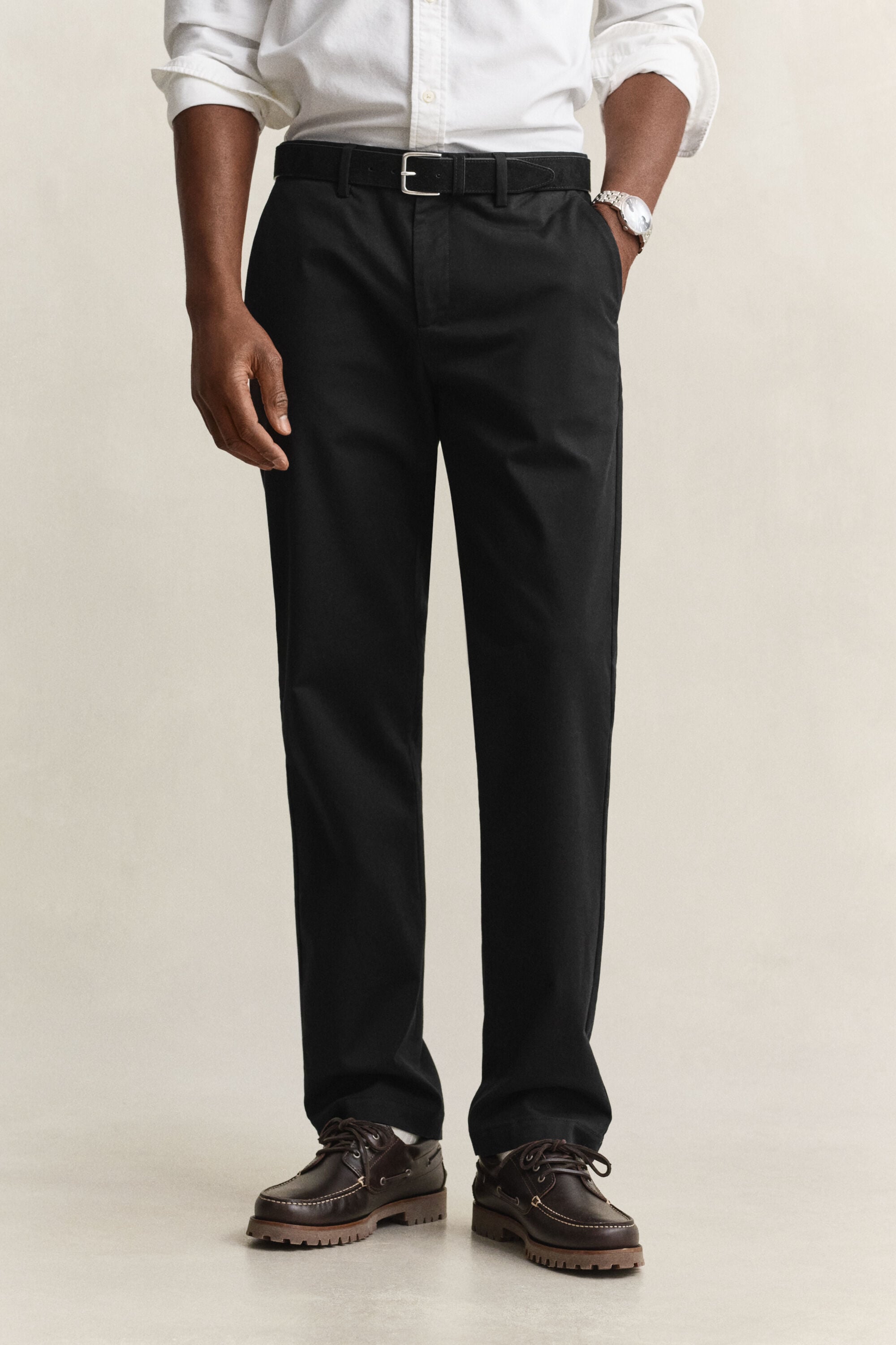 Calças chino elegantes regular fit