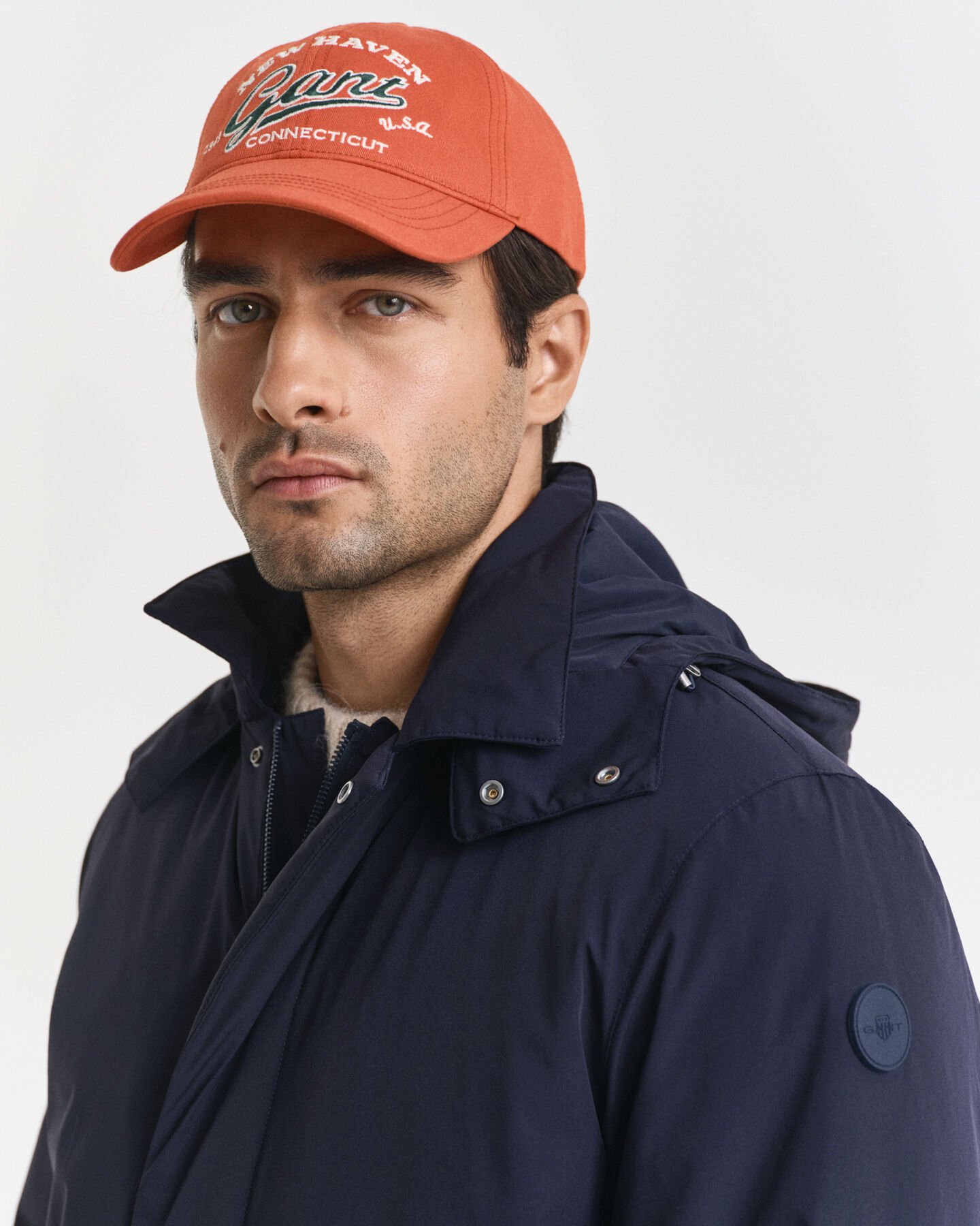 Gabardina acolchoada