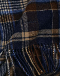 Cachecol com padr&atilde;o de xadrez