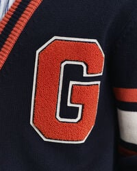 Casaco de malha com emblema G