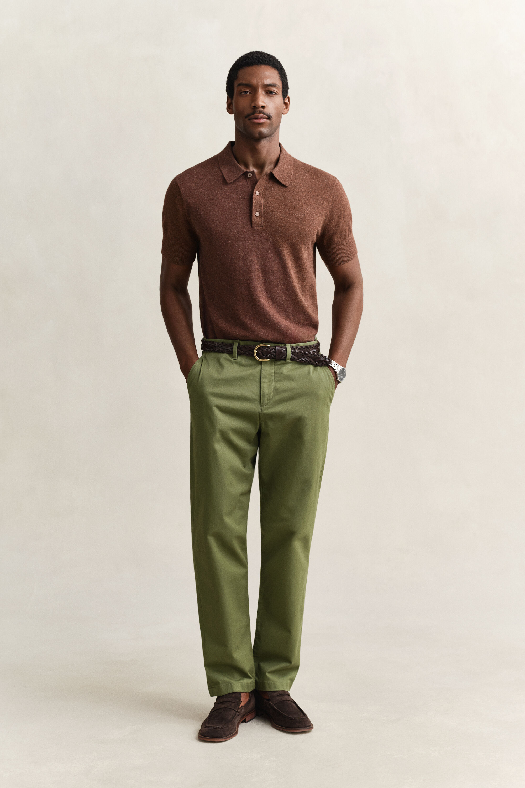 Calças chino Classic regular fit