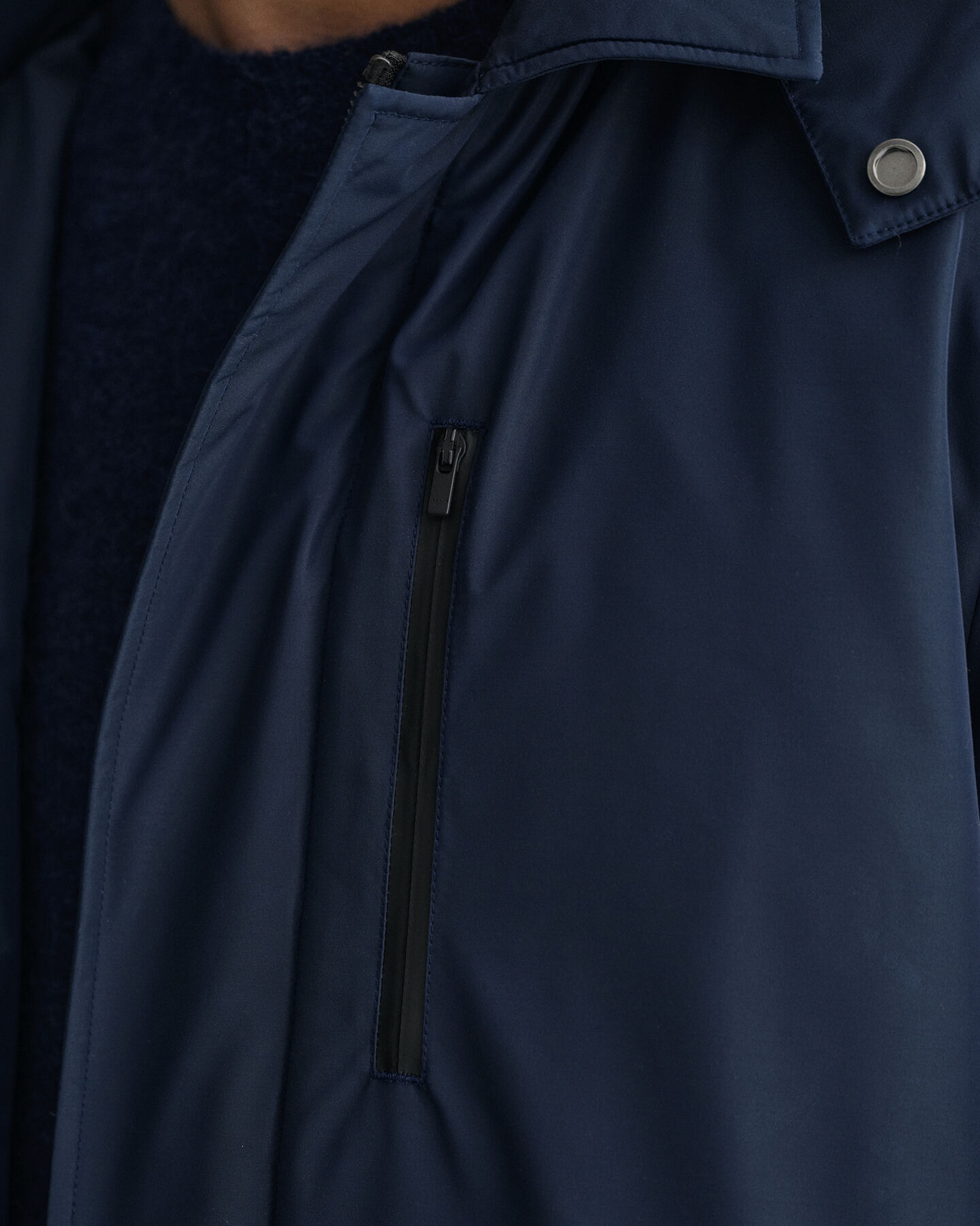 Gabardina acolchoada