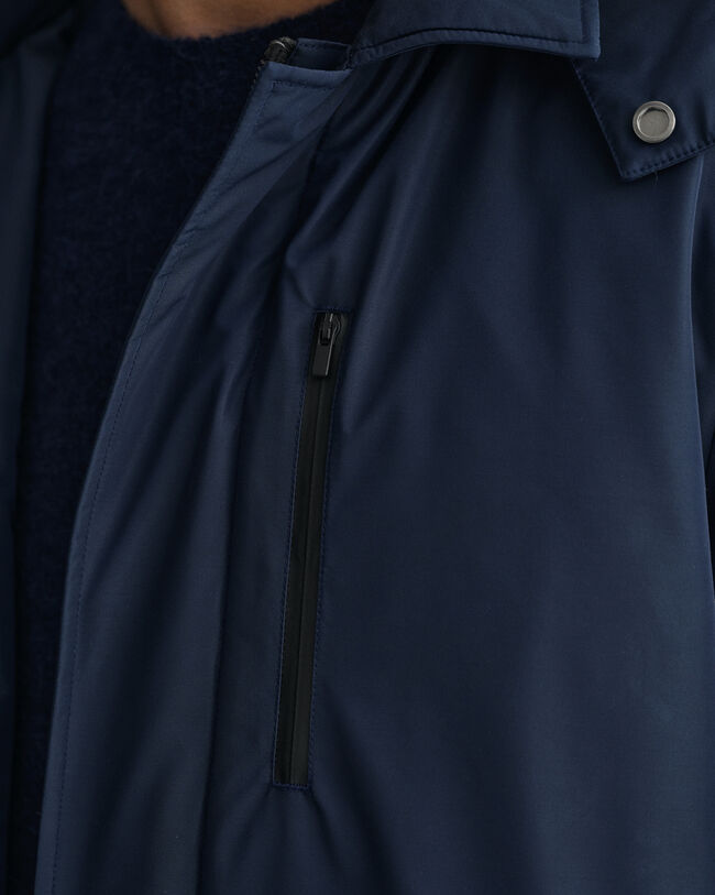 Gabardina acolchoada