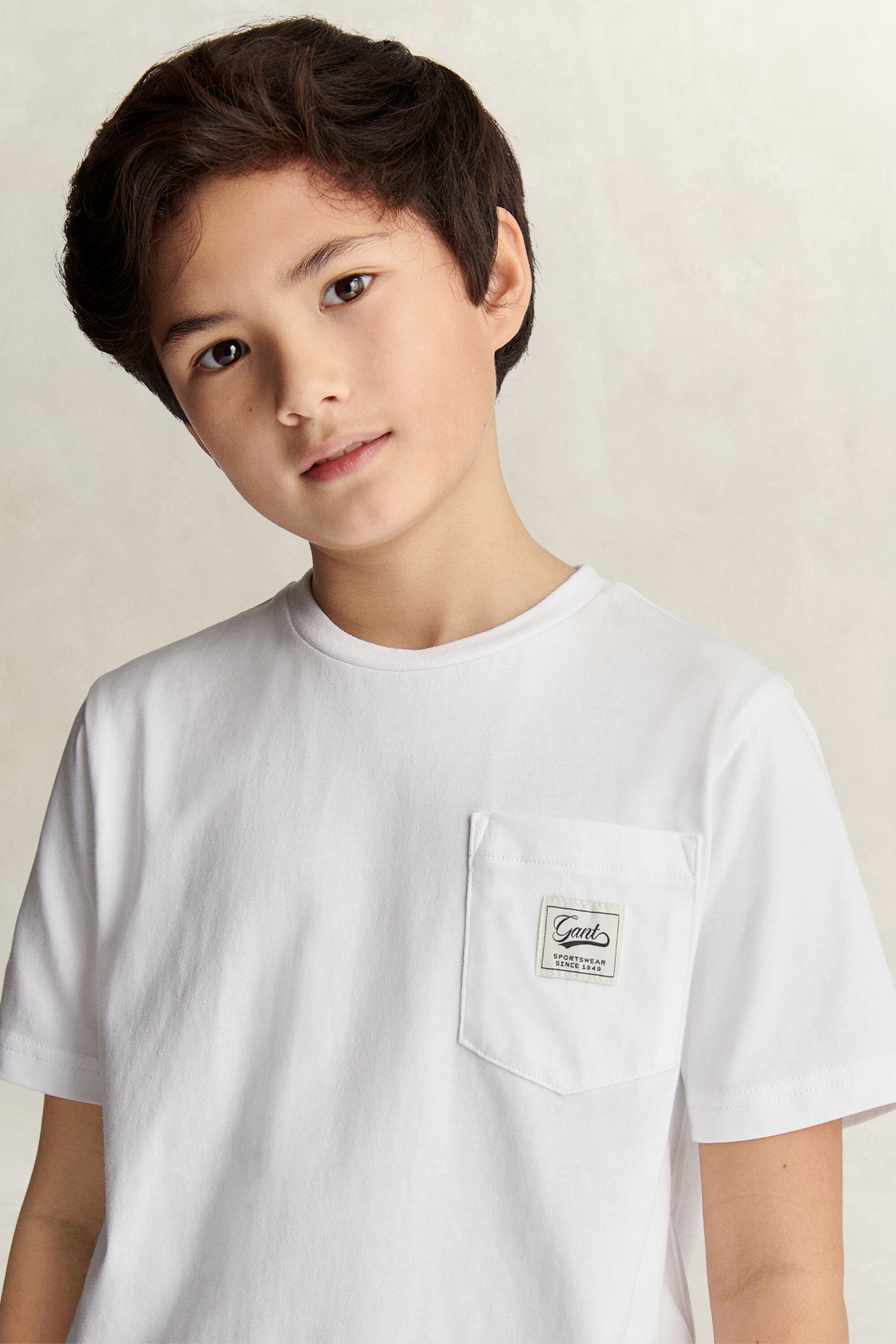 T-shirt com bolso Teen Boys