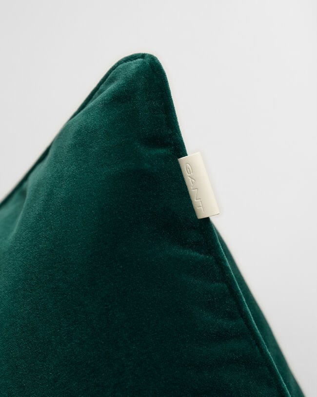 Capa de almofada em veludo