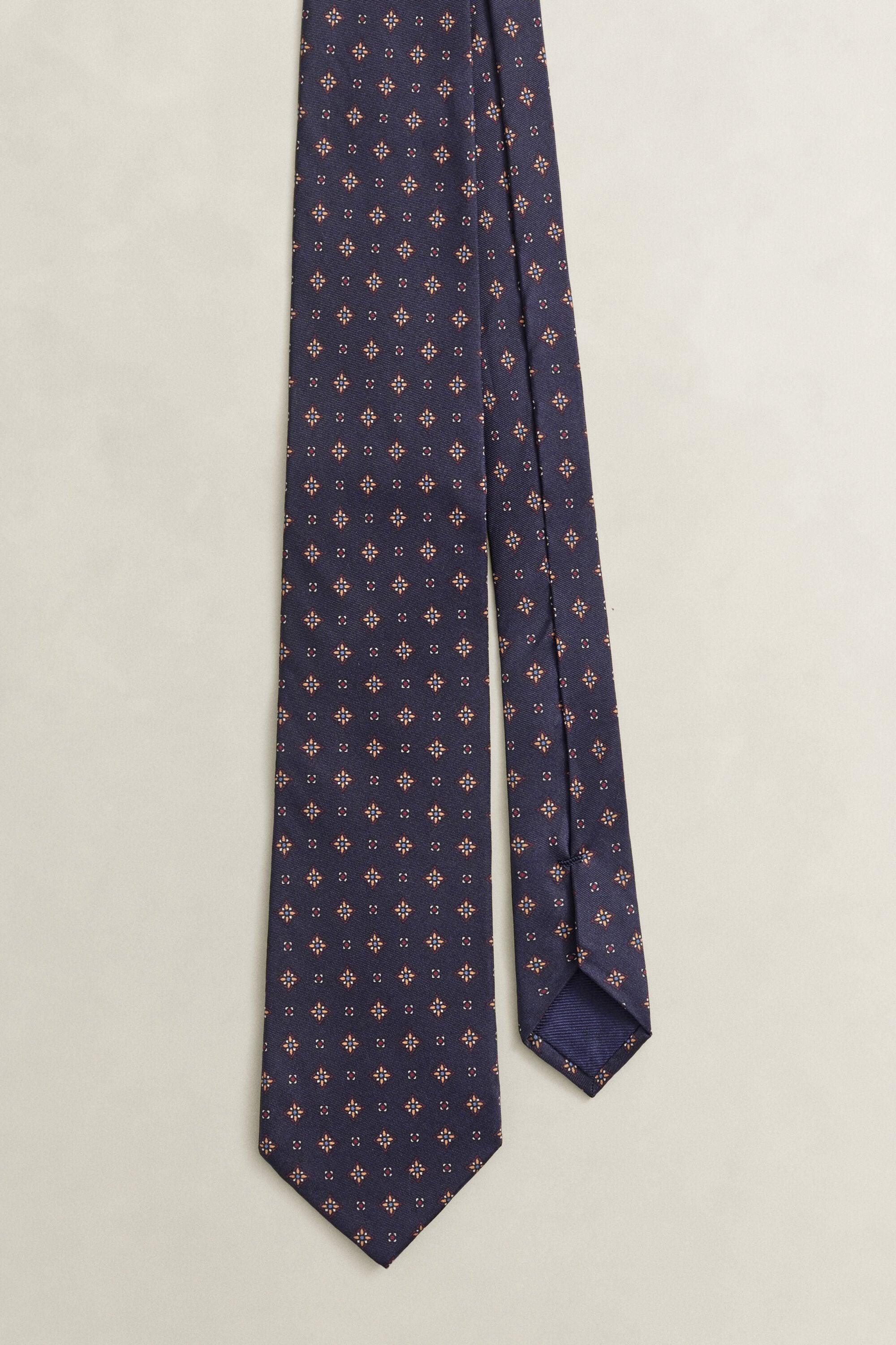 Gravata com padrão Foulard