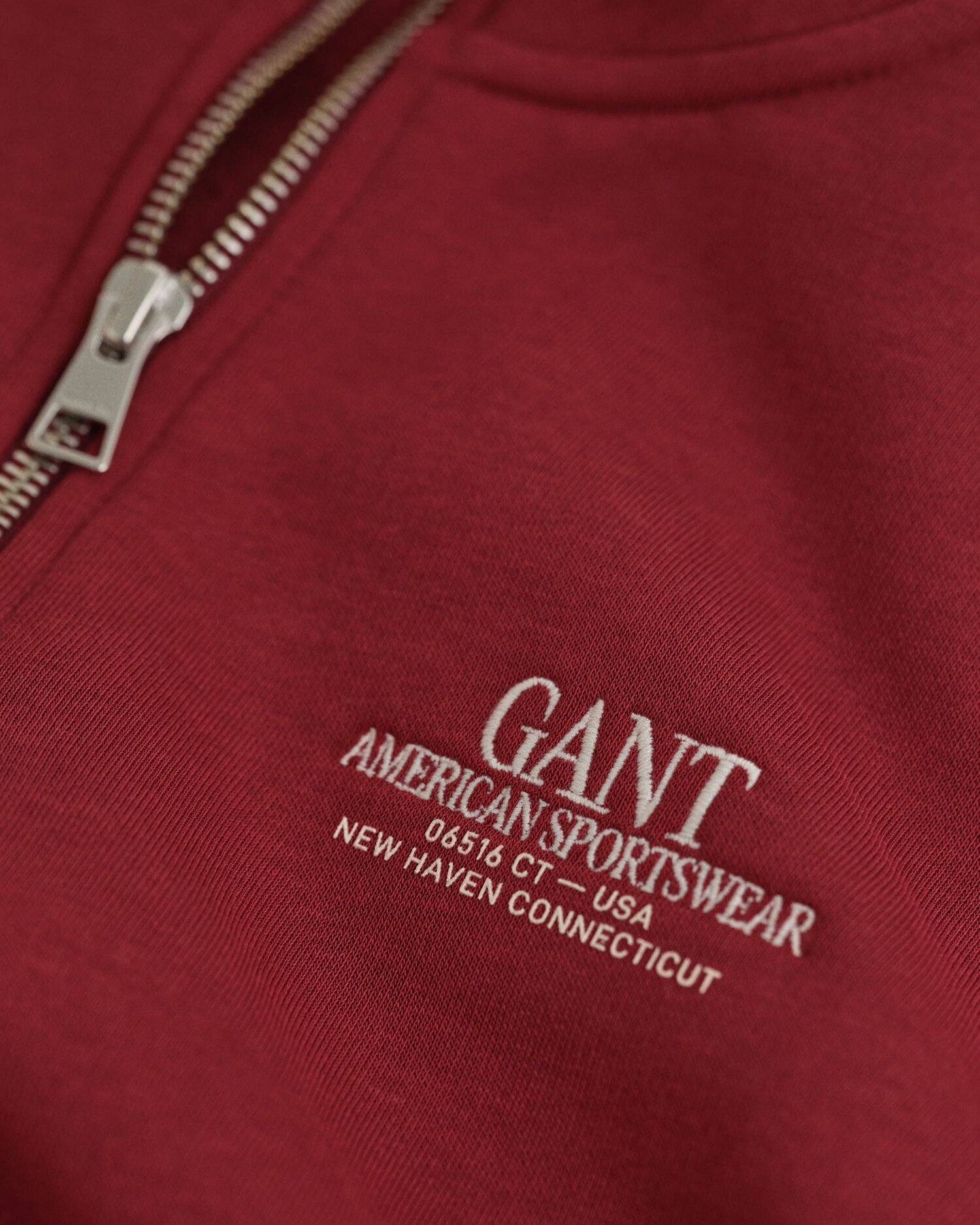 Sweatshirt com meio fecho de correr Graphic Teens