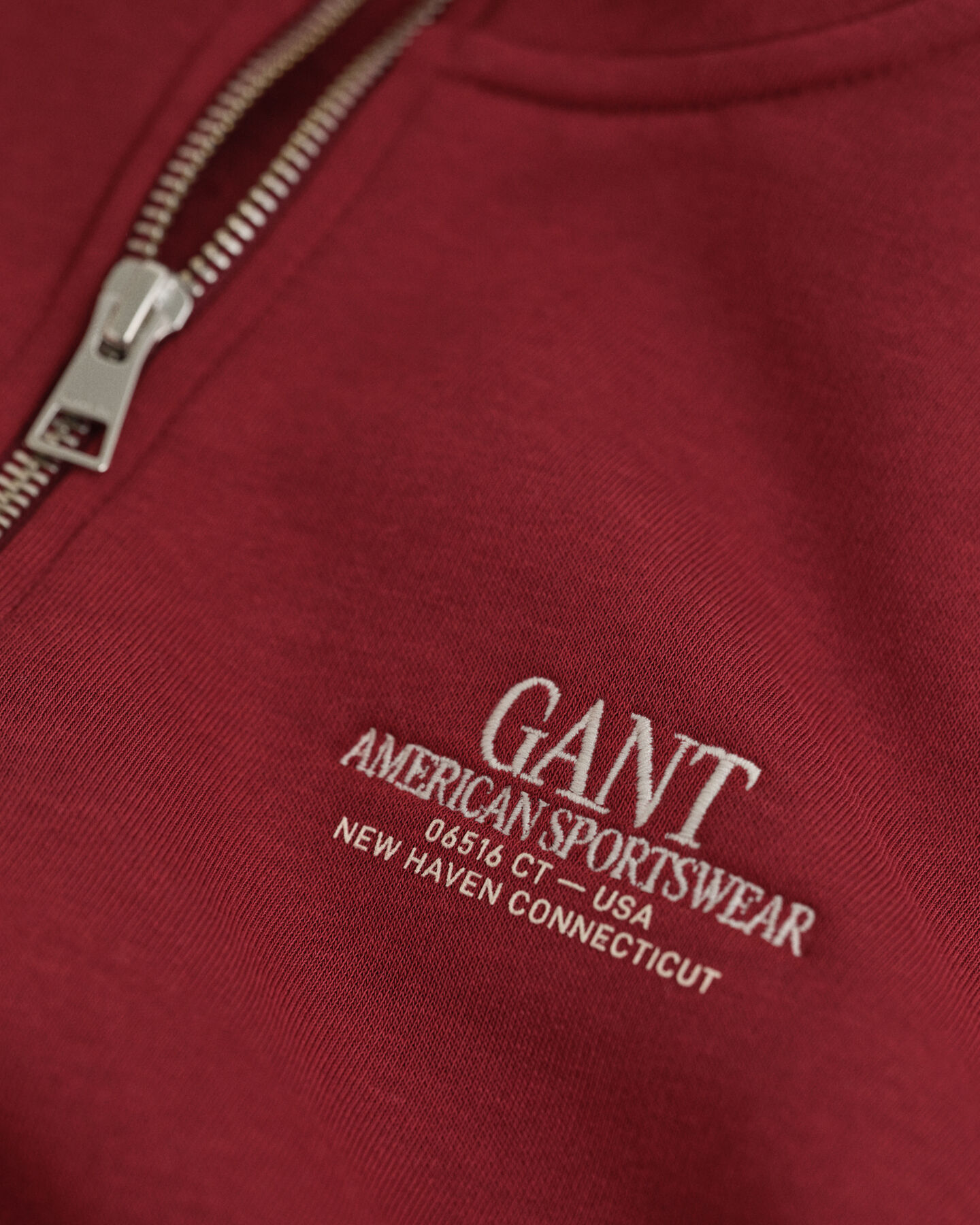 Sweatshirt com meio fecho de correr Graphic Teens