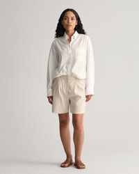 Calções sob medida em linho com elastano