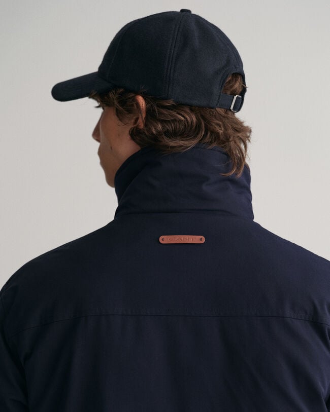 Casaco em flanela acolchoado