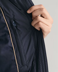 Sobretudo de penas comprido