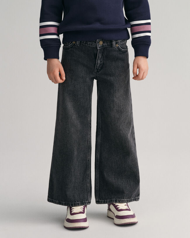 Cal&ccedil;as de ganga com perna larga Girls