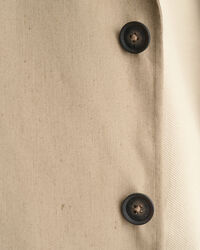 Blazer de fato em linho e algodão