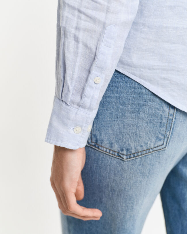 Camisa de linho regular fit