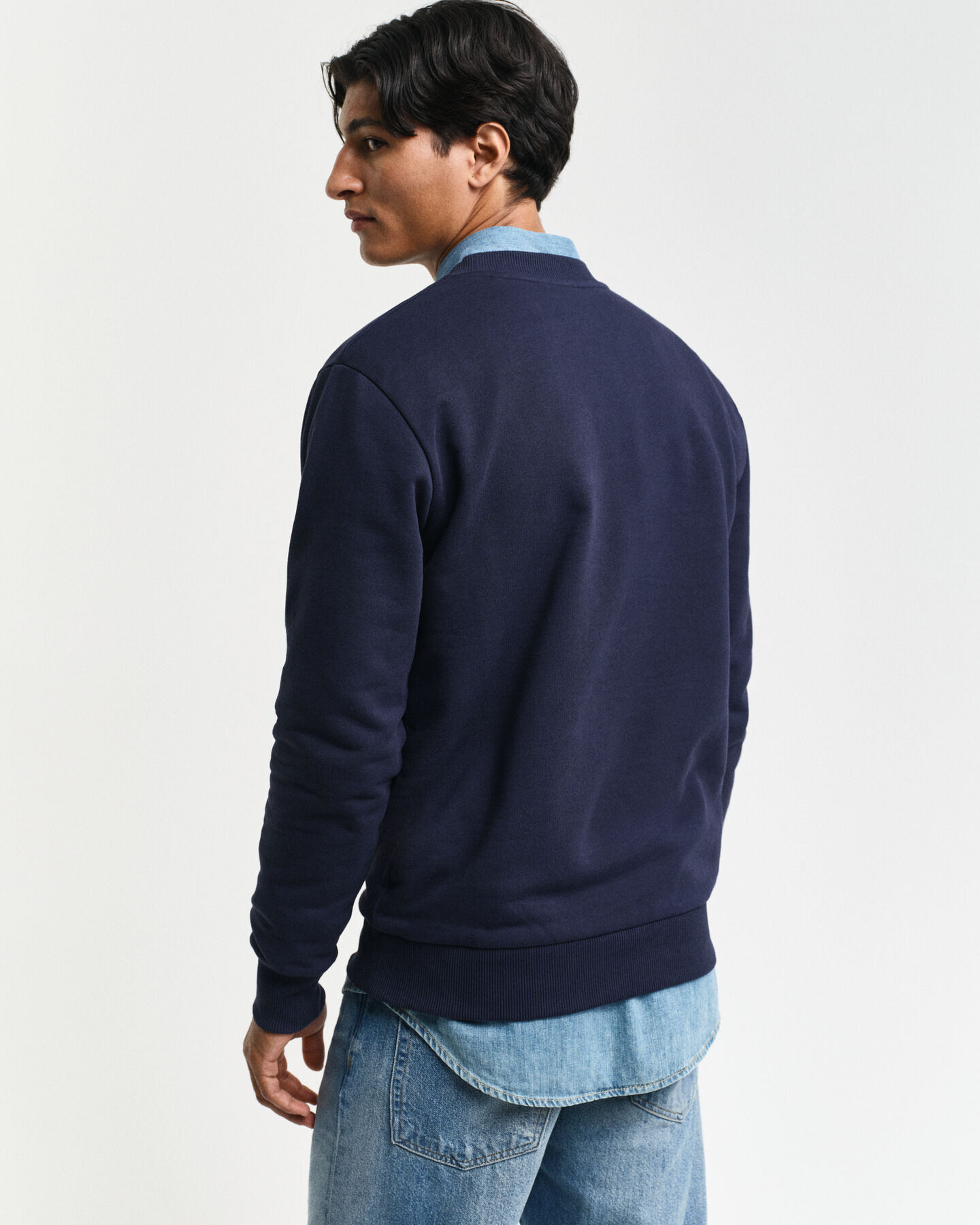 Sweatshirt com decote redondo Tonal Shield