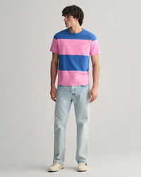 T-shirt &agrave;s riscas