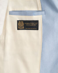 Blazer em linho com elastano regular fit