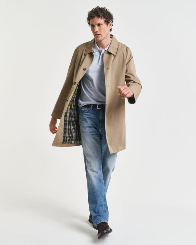 Polo em algodão piqué Shield regular fit