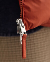 Blusão brilhante Puffer