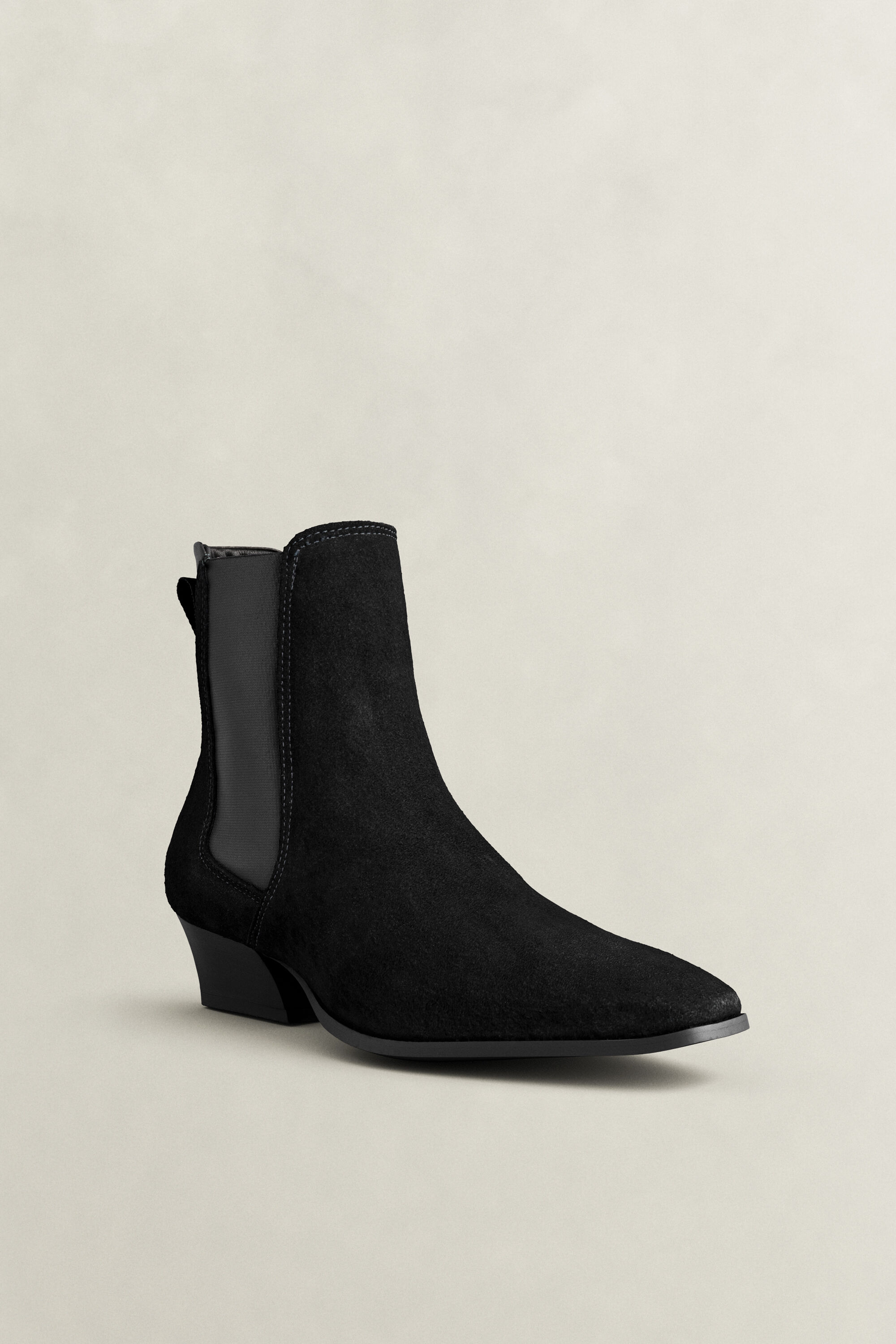 Botas Chelsea em camurça Bassotte