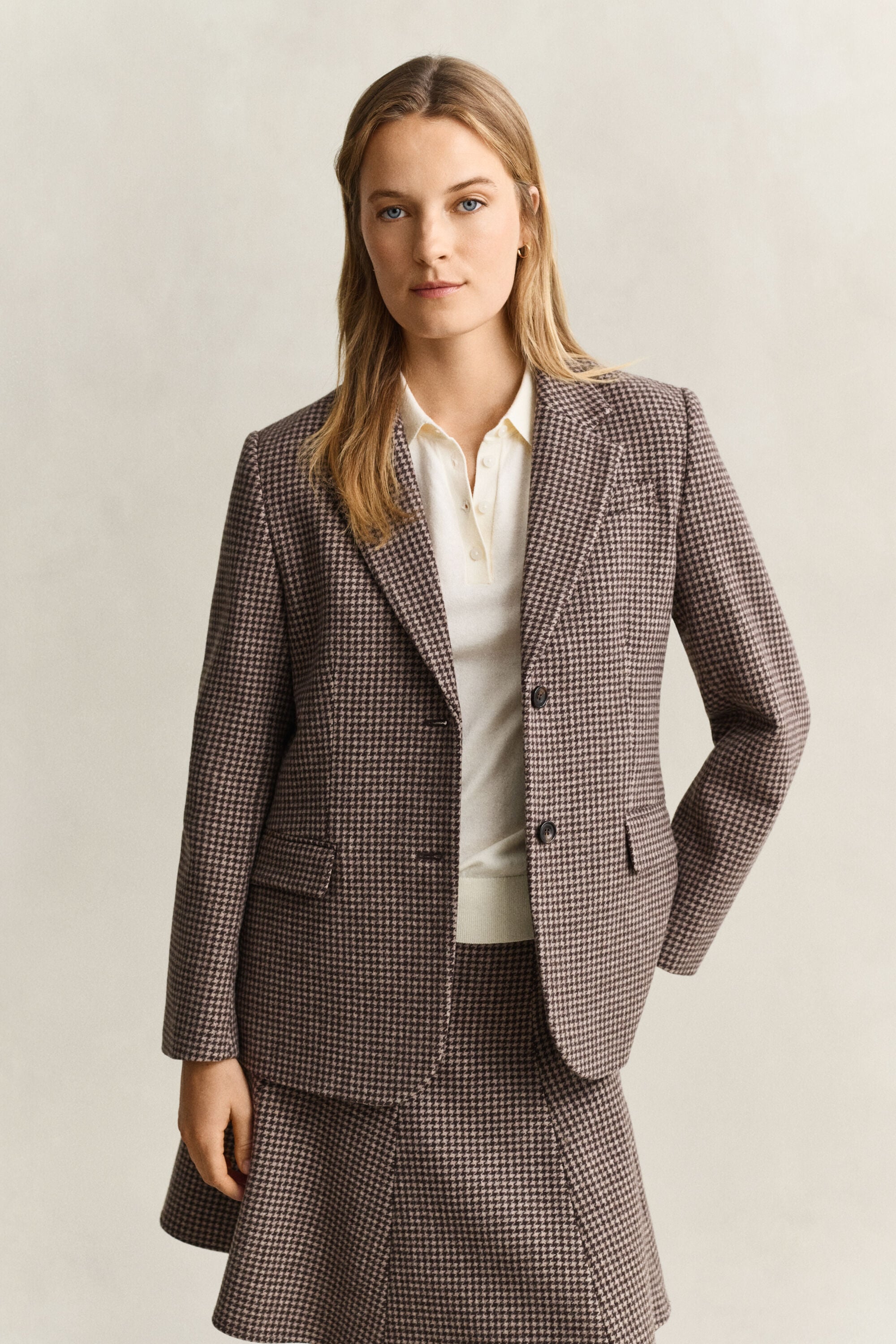 Blazer Houndstooth