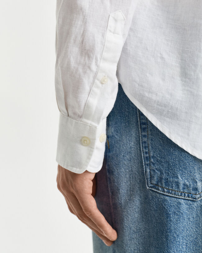 Camisa de linho regular fit