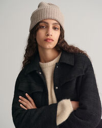 Casaco tipo blazer em tweed