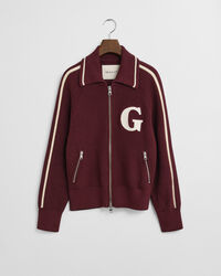 Casaco de malha com fecho de correr GANT Varsity