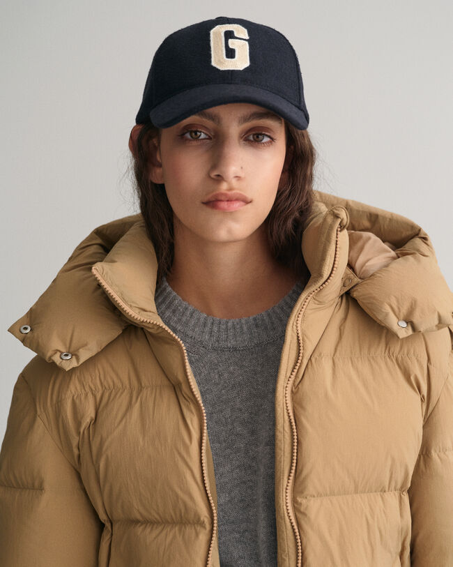 Blusão de penas curto