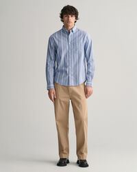 Camisa Oxford Archive às riscas regular fit 