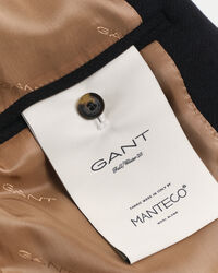 Casaco de marinheiro de comprimento médio em lã