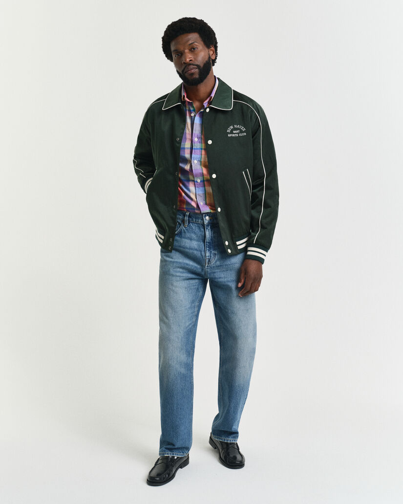 Camisa de manga curta Indian Madras regular fit