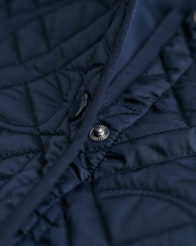 Blus&atilde;o acolchoado com forro Monogram Girls