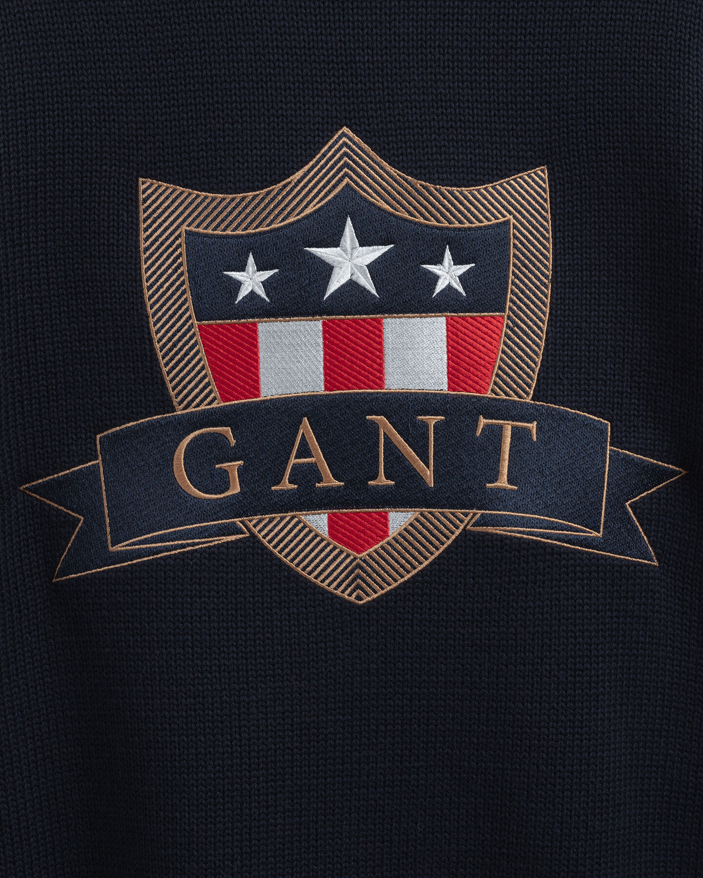 Camisola de gola alta Banner Shield Teens