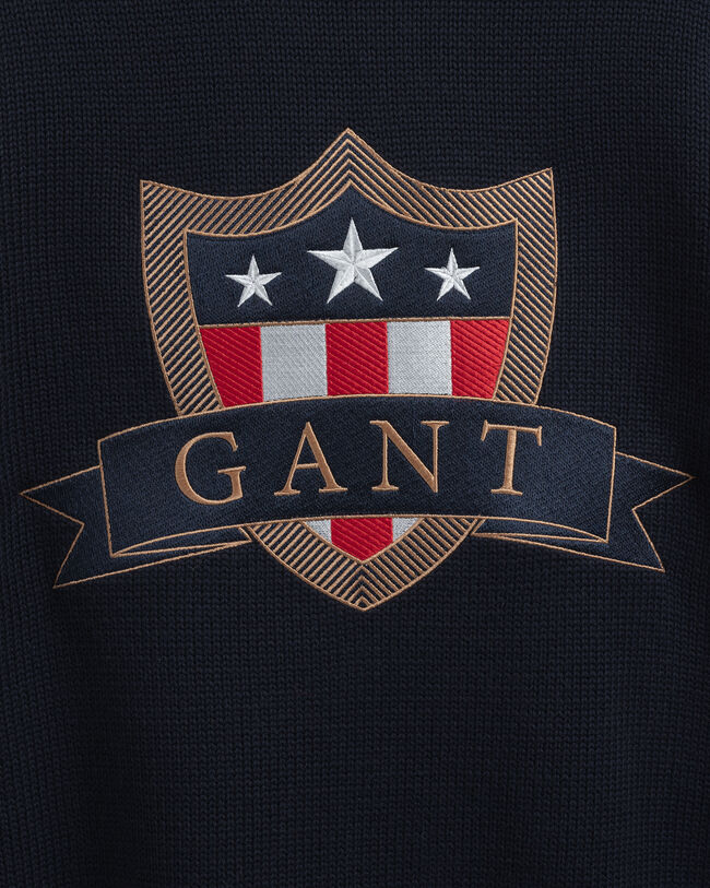 Camisola de gola alta Banner Shield Teens