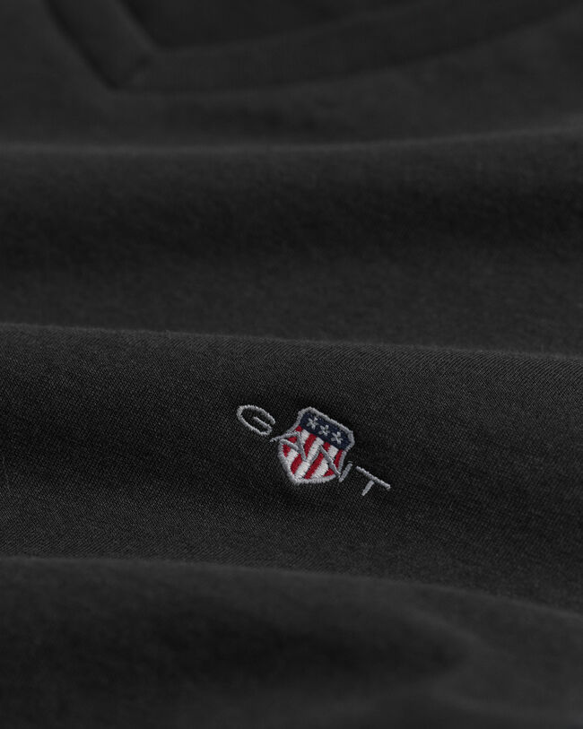 T-shirt com decote em V Shield slim fit