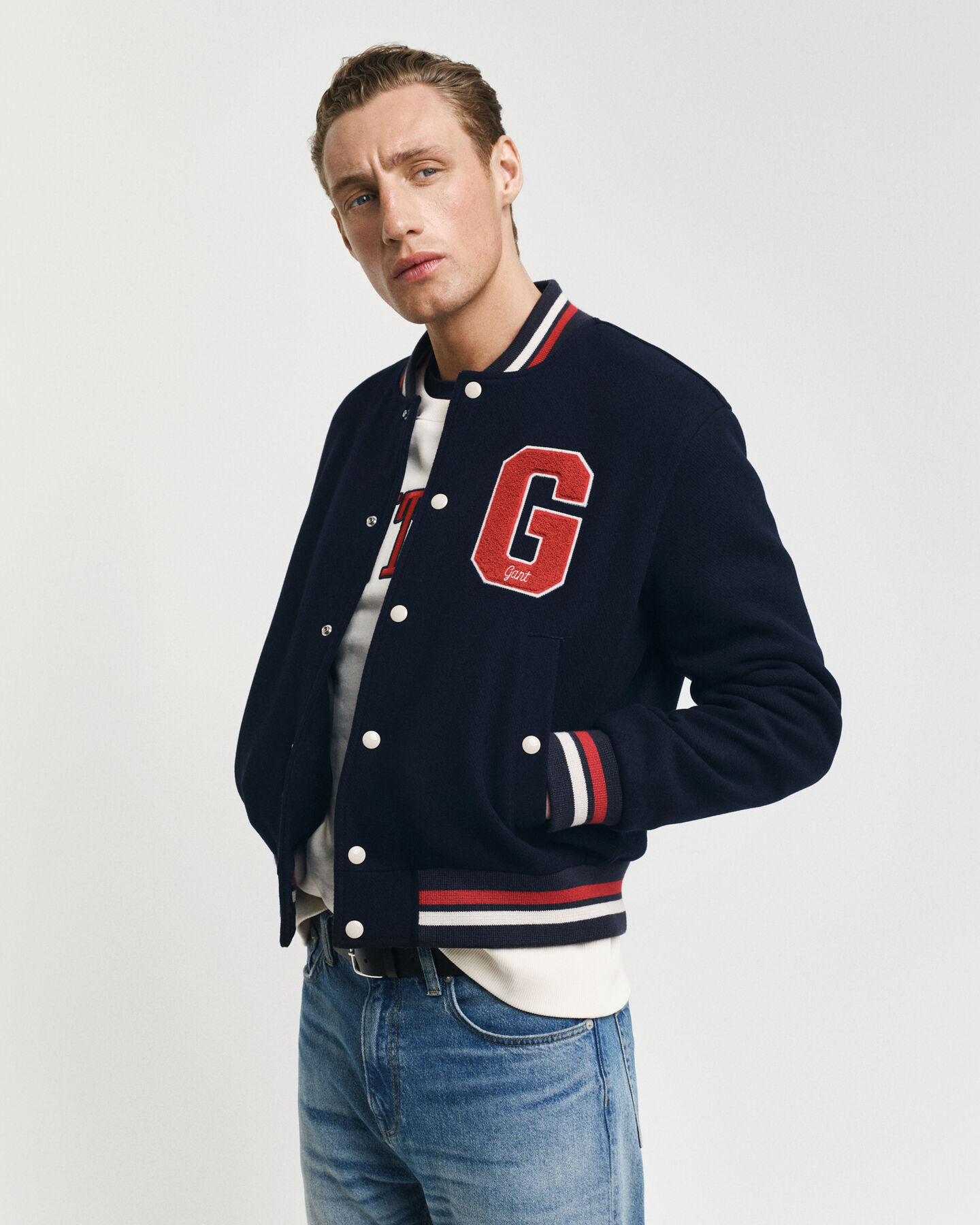 GANT Varsity Jacket em mistura de lã