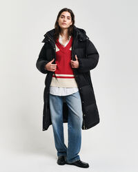 Sobretudo de penas comprido