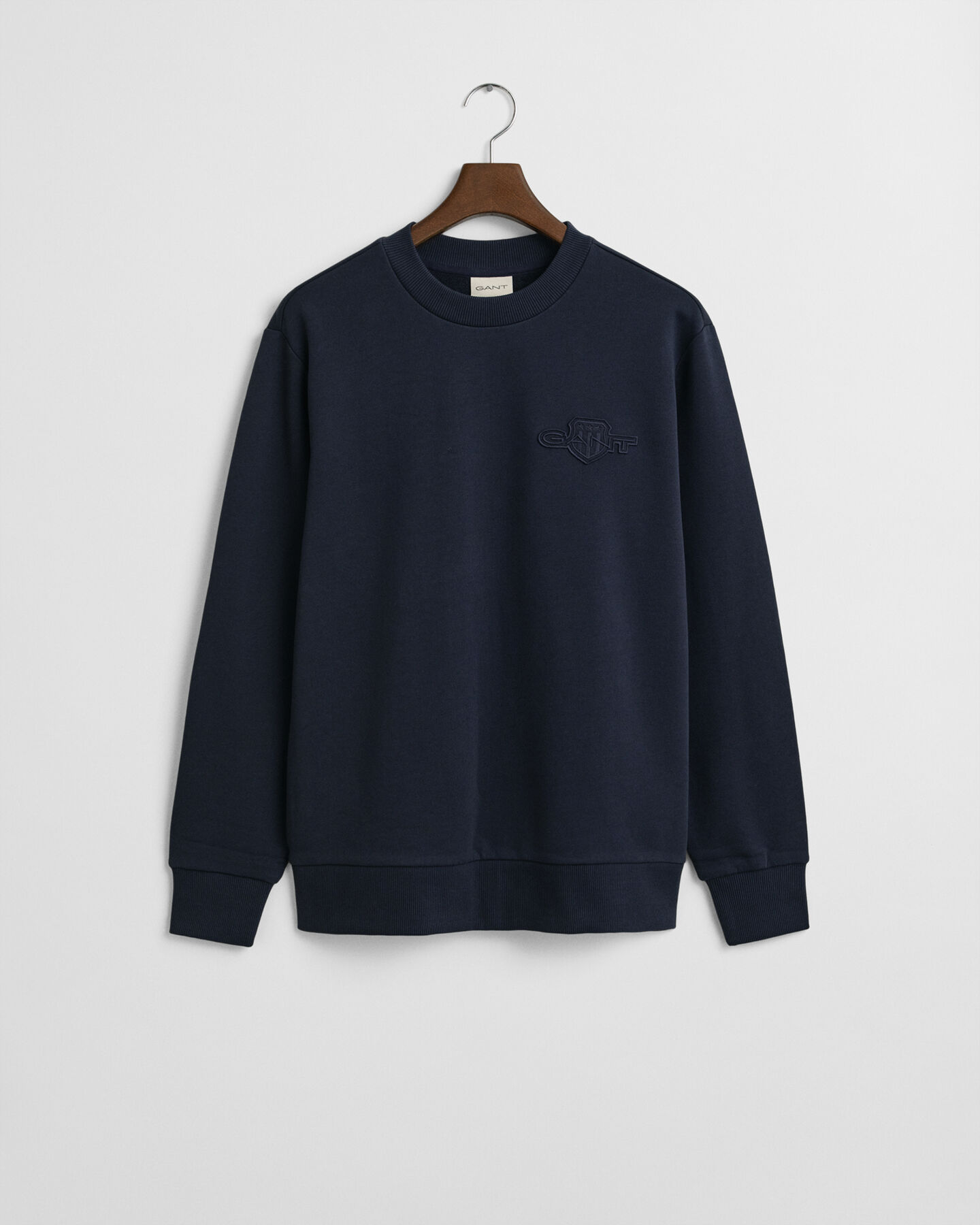 Sweatshirt com decote redondo Tonal Shield