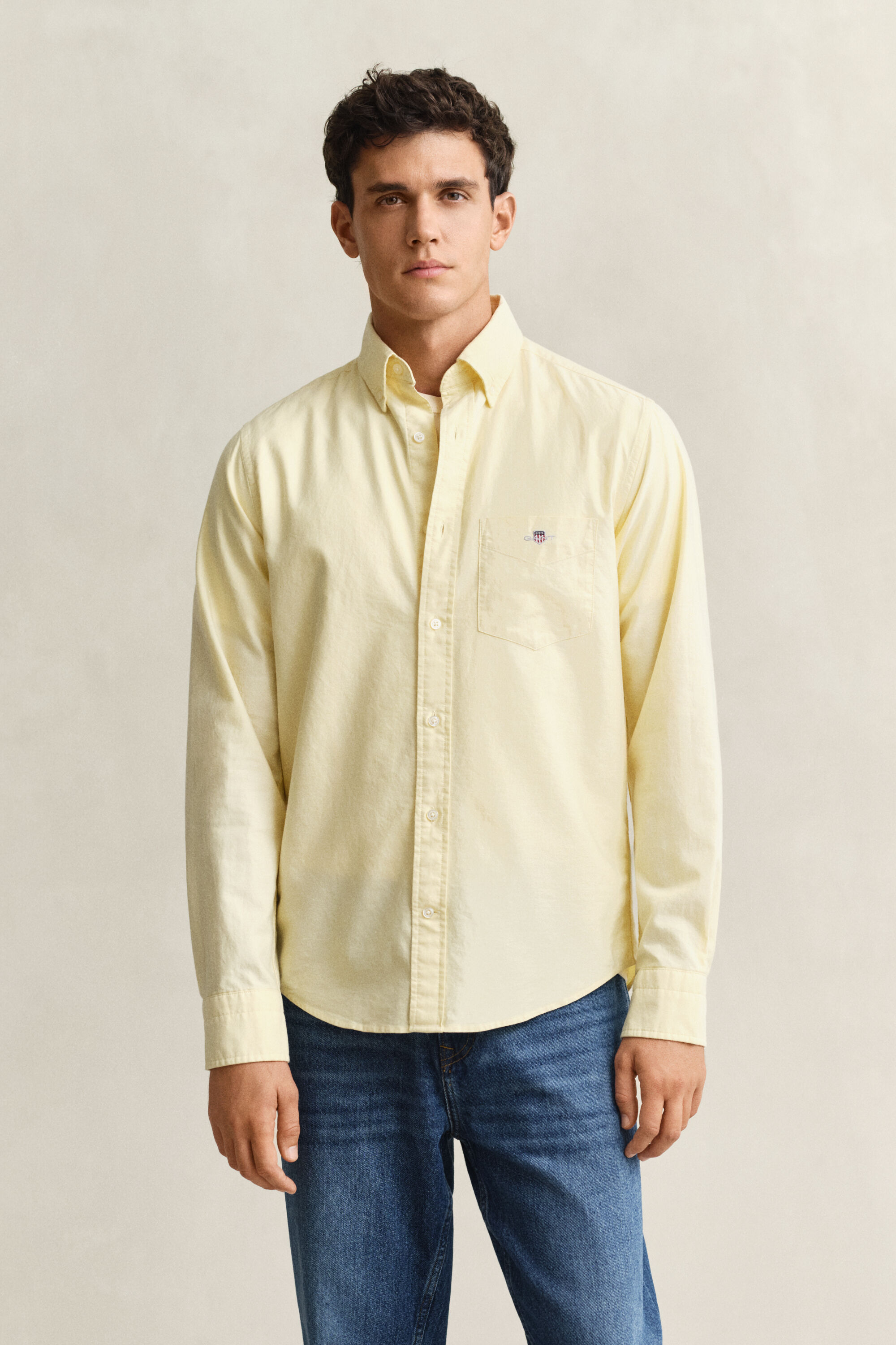 Camisa Oxford clássica regular fit