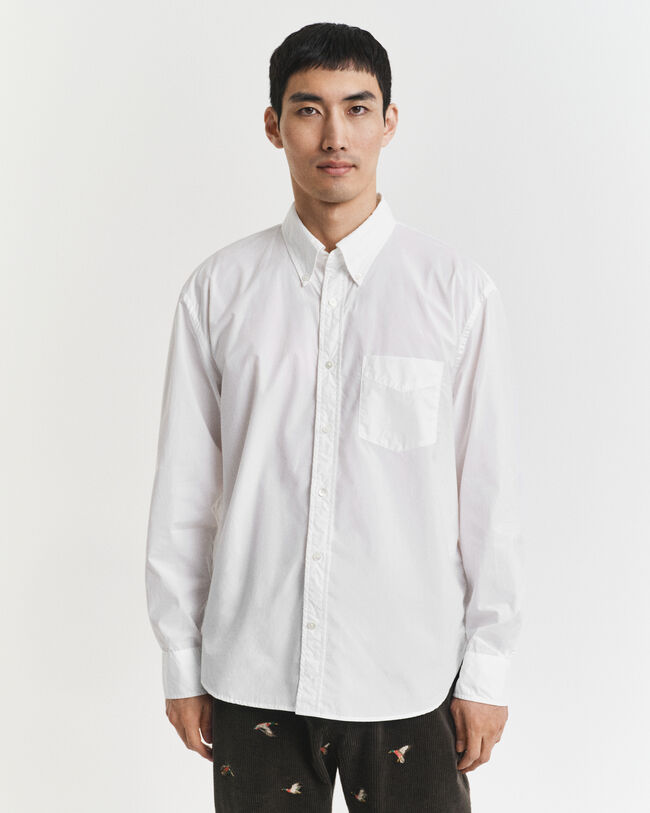 Camisa Heritage Poplin relaxed fit