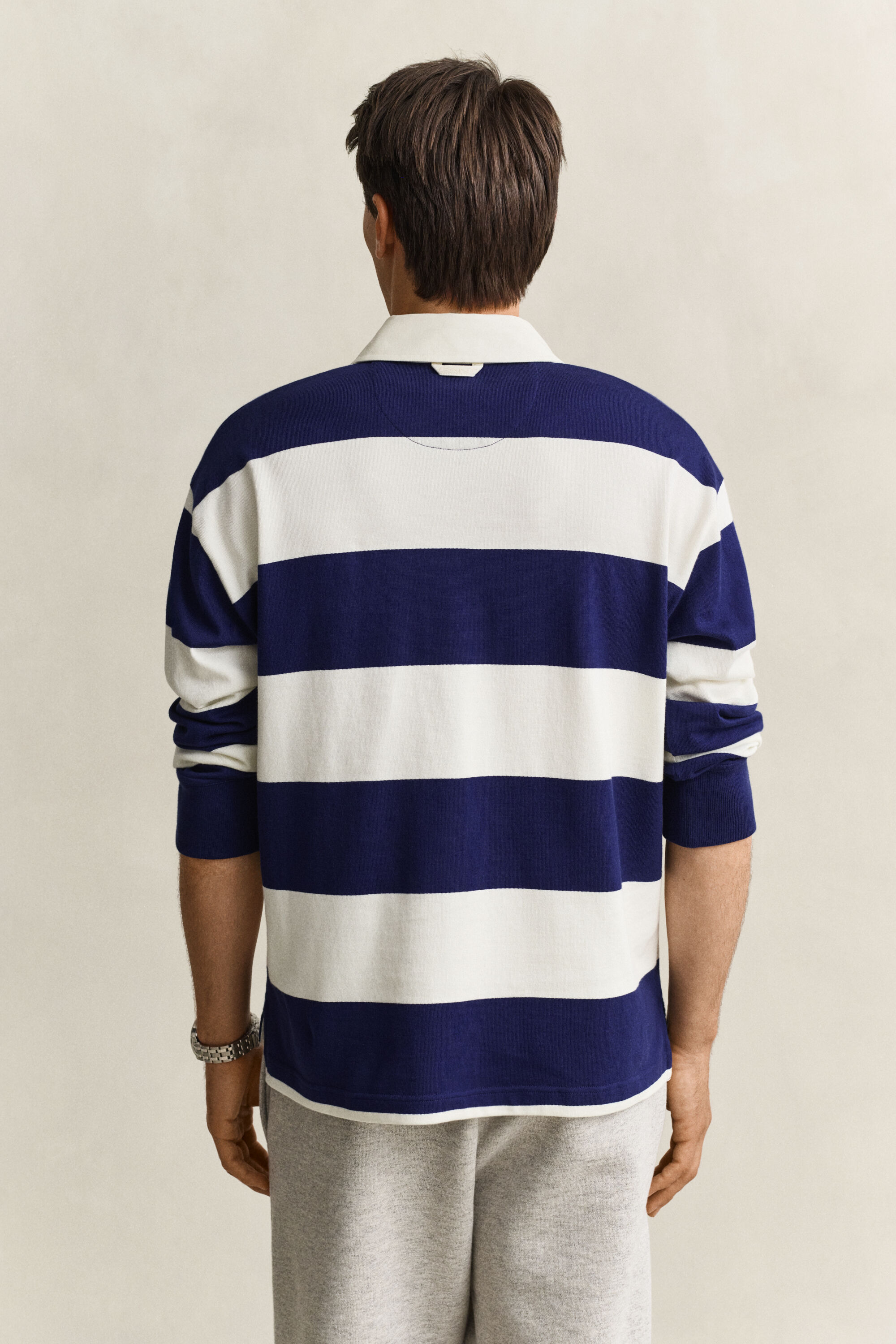 Heavy Rugger às riscas Gant x Yale