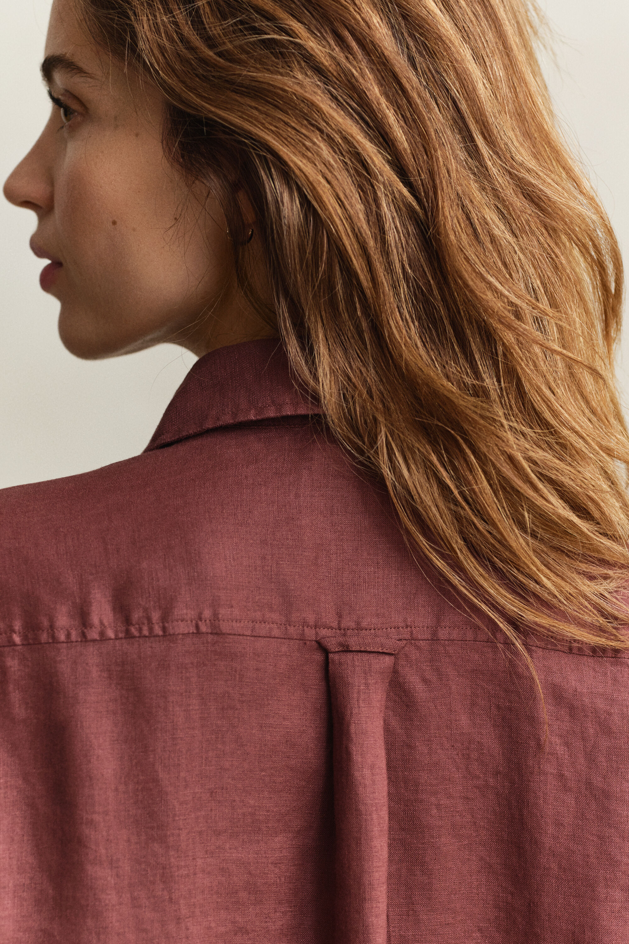 Camisa de linho relaxed fit