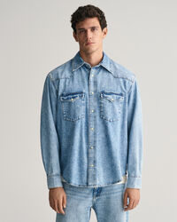 Camisa de ganga Rodeo relaxed fit