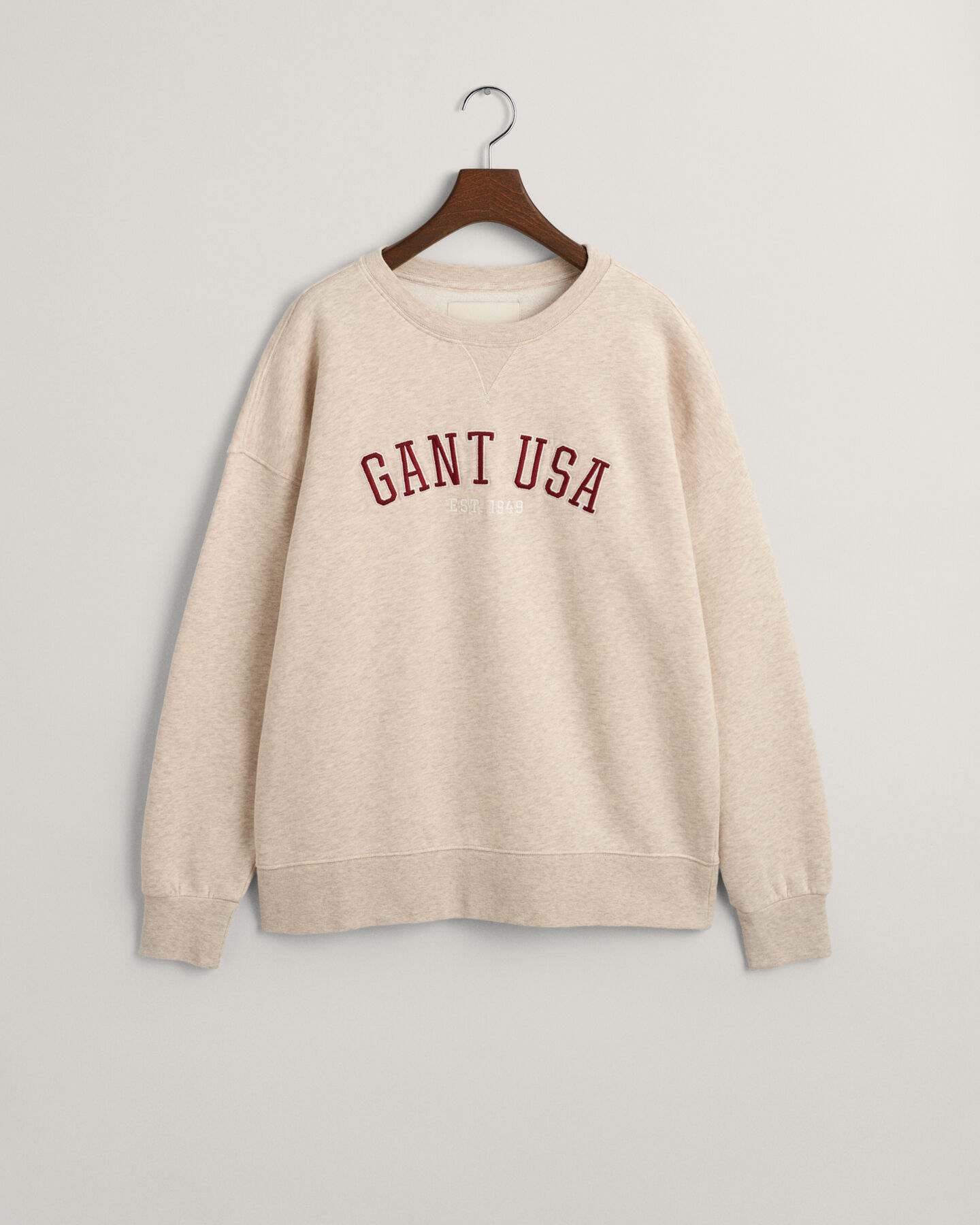 Sweatshirt com decote redondo GANT USA oversized