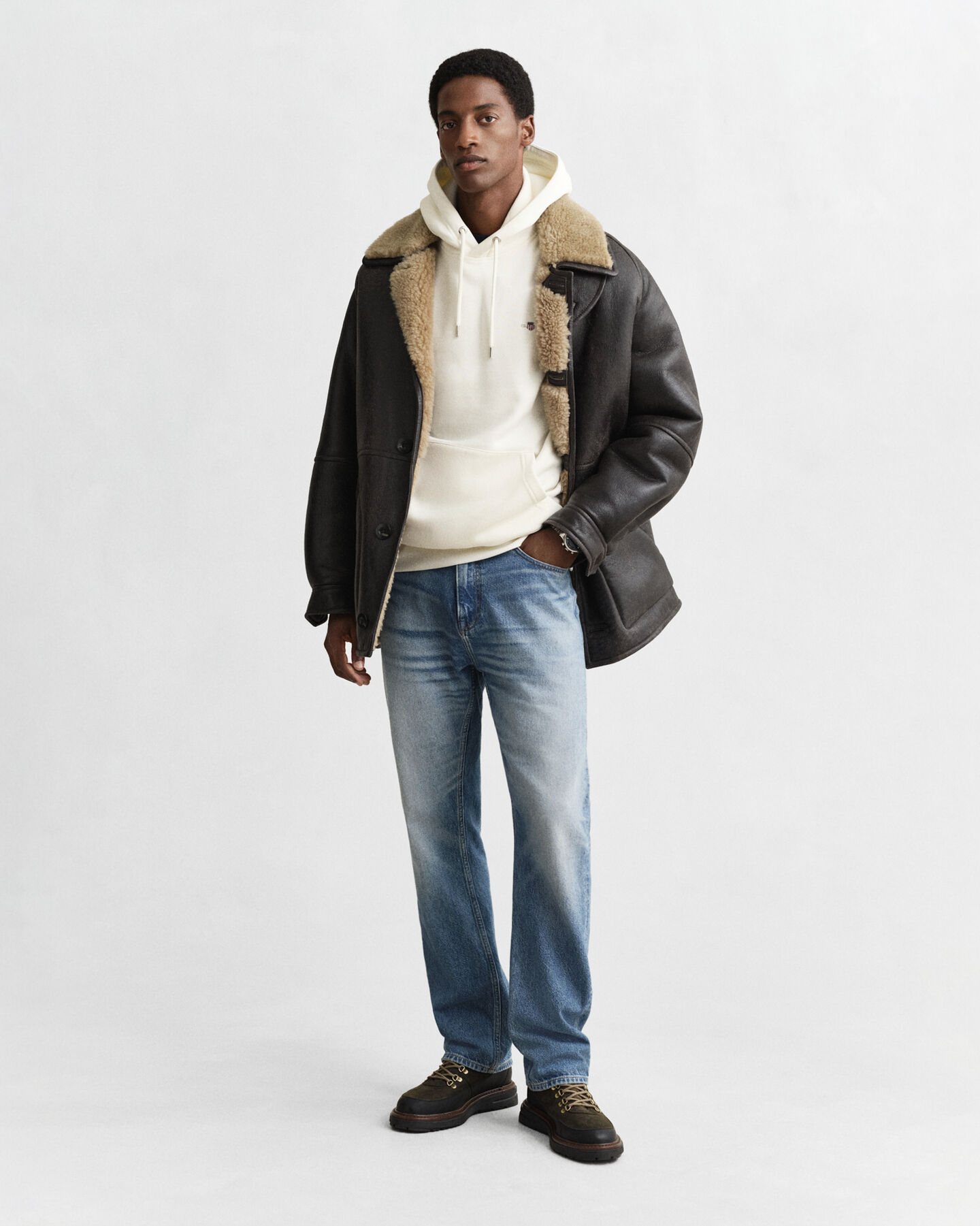 Sweatshirt com capuz Shield